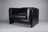 Black Lounge Chair by Tito Agnoli for Poltrona Frau - Furniture