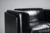 Black Lounge Chair by Tito Agnoli for Poltrona Frau - Furniture