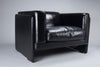 Black Lounge Chair by Tito Agnoli for Poltrona Frau - Furniture