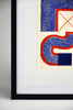 ’Bleu’ copperplate etching by Kumi Sugaï - Art