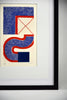 ’Bleu’ copperplate etching by Kumi Sugaï - Art