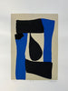 ’Blue and Black Screenprint ’Dot’ by Shosuke Osawa - Art