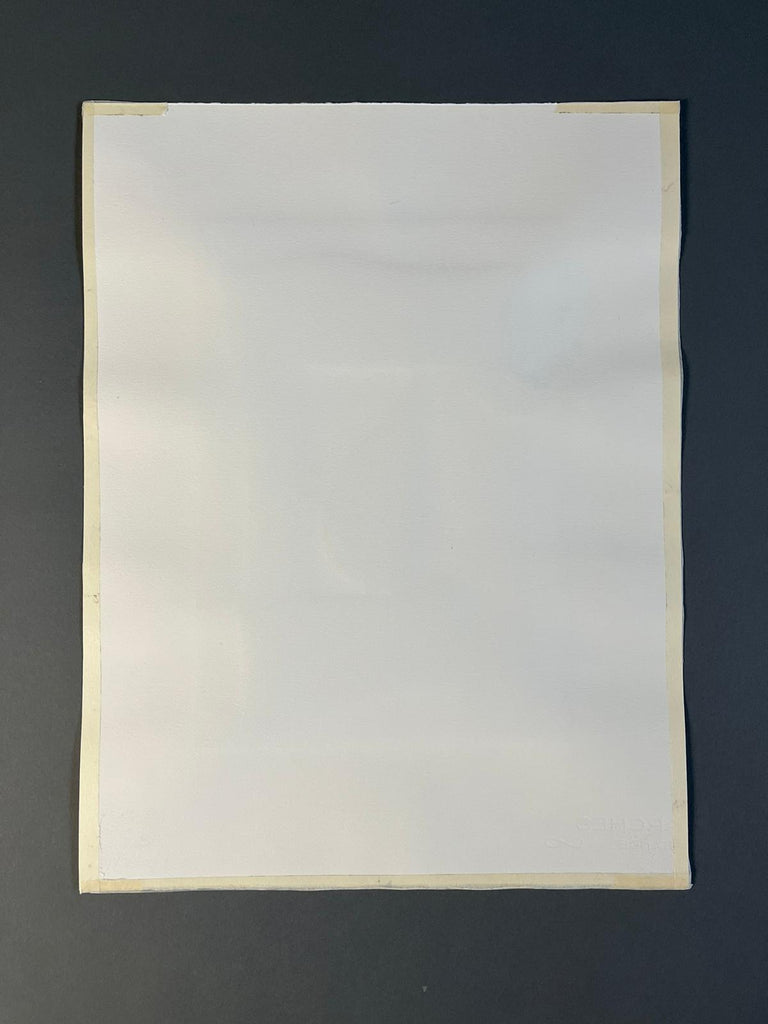 ’Blue and Black Screenprint ’Dot’ by Shosuke Osawa - Art