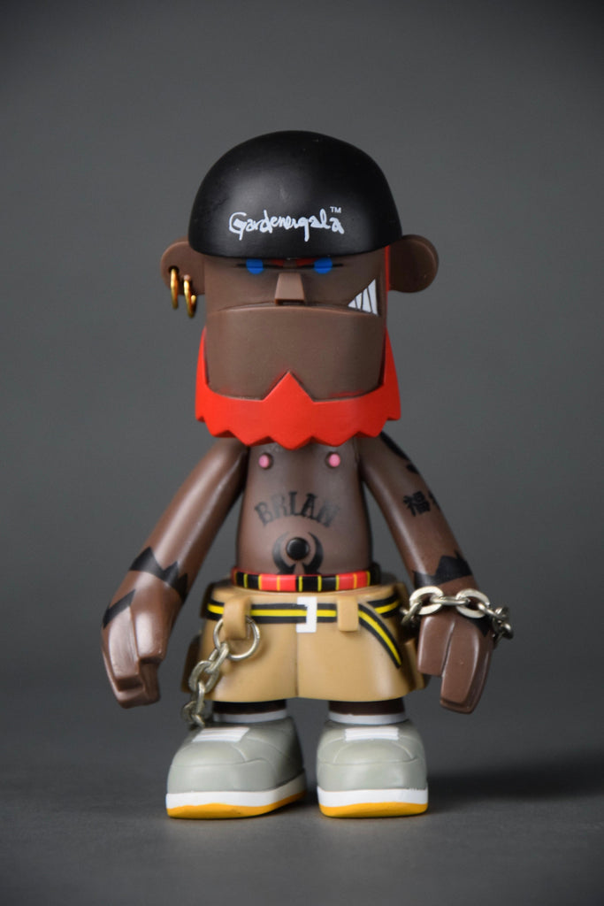 Brain 2001 Vinyl Art by michael lau produced by Bandai Japan - Art Toys