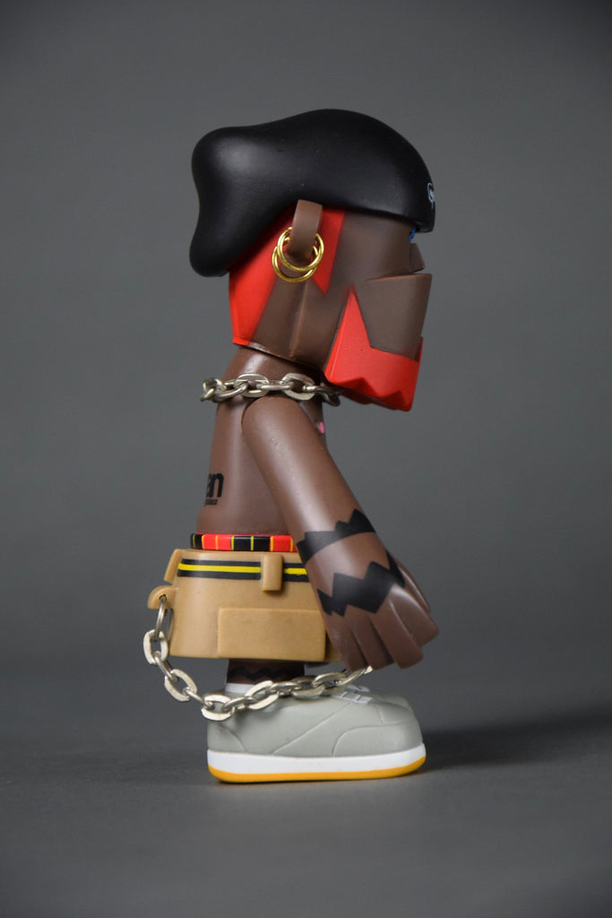 Brain 2001 Vinyl Art by michael lau produced by Bandai Japan - Art Toys
