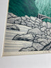 Bridge in the Valley, Limited Edition Japanese Woodblock Print by Fujita Fumio 1985 - Art