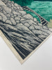Bridge in the Valley, Limited Edition Japanese Woodblock Print by Fujita Fumio 1985 - Art