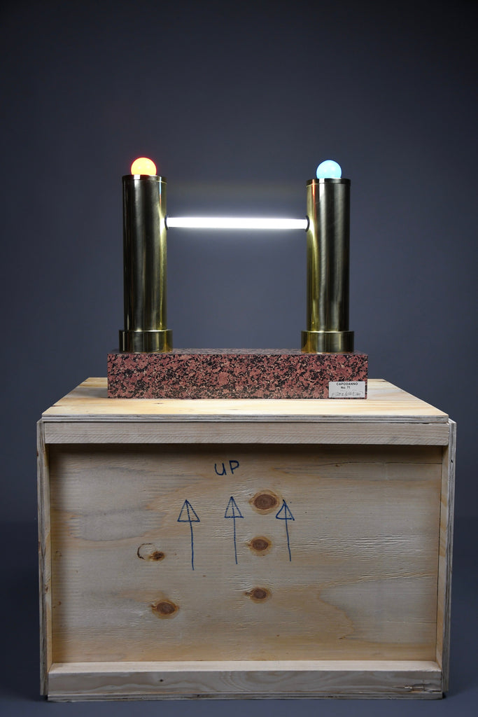Capodanno table lamp designed by Ettore Sottsass for studio Alchimia 1979 No.71 - Lighting