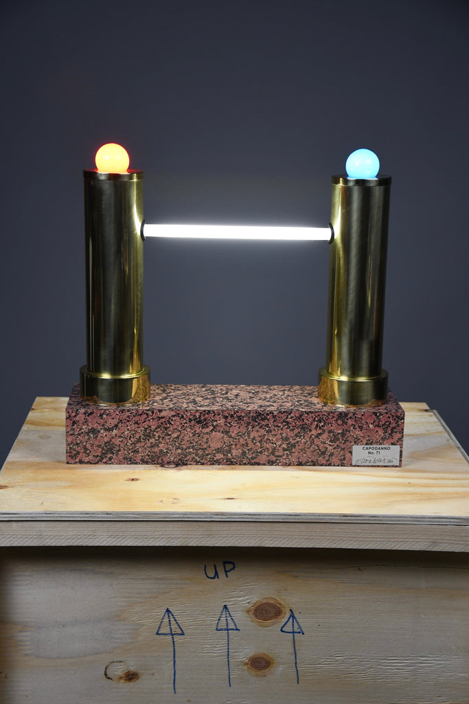 Capodanno table lamp designed by Ettore Sottsass for studio Alchimia 1979 No.71 - Lighting