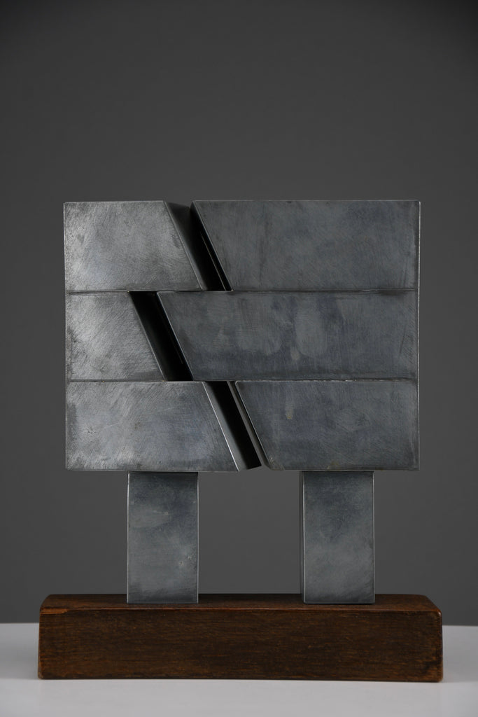 Chris Verbeek Broken I zinc and wood the Netherlands 1977 - Art