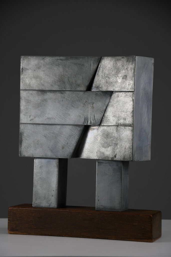 Chris Verbeek Broken I zinc and wood the Netherlands 1977 - Art