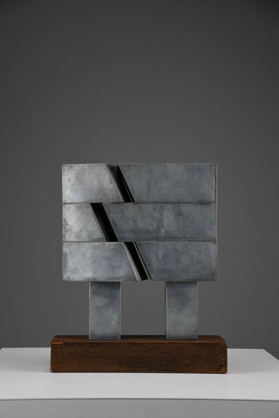 Chris Verbeek Broken I zinc and wood the Netherlands 1977 - Art