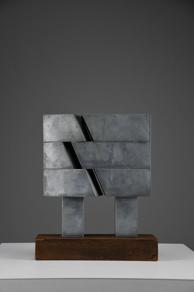 Chris Verbeek Broken I zinc and wood the Netherlands 1977 - Art
