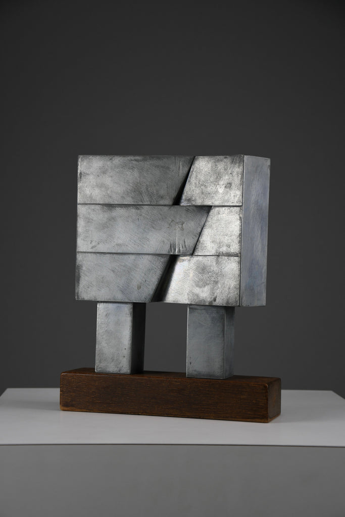 Chris Verbeek Broken I zinc and wood the Netherlands 1977 - Art
