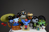 Complete 2004 first series Scarygirl Art toy by Nathan Jurevicius - Art Toys