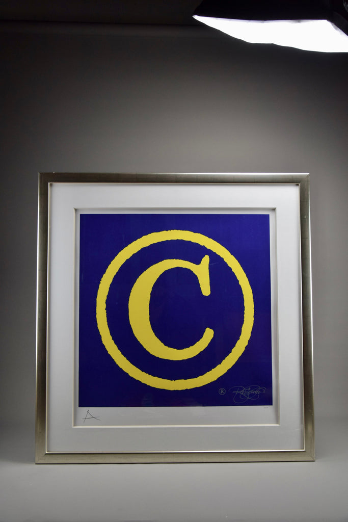 Contemporary Pop Art ’C’ by Rob Scholte 1995 - Art