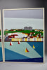 Copenhagen triptych serigraph by Franco Costa - Art