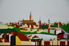Copenhagen triptych serigraph by Franco Costa - Art
