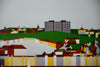 Copenhagen triptych serigraph by Franco Costa - Art