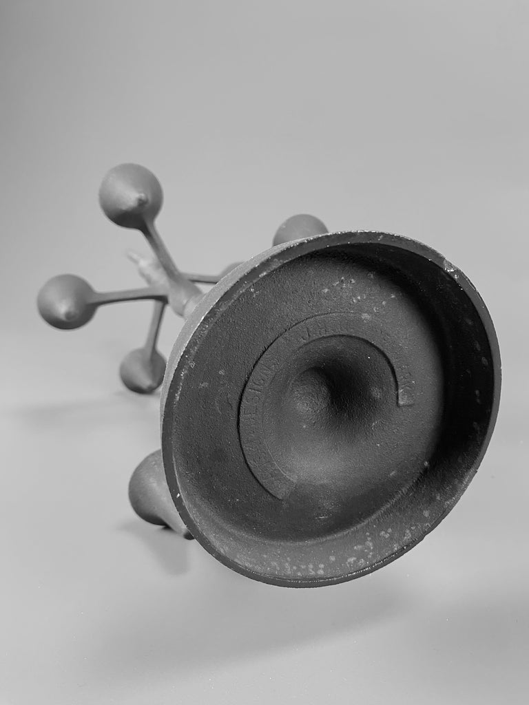 Danish wrought iron adjustable candleholder by Jens Quistgaard for Dansk - Collectibles