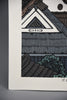 Deep Green (深緑), Katsuyuki Nishijima Sōsaku-hanga woodblock print Japan c. 1990s - Art
