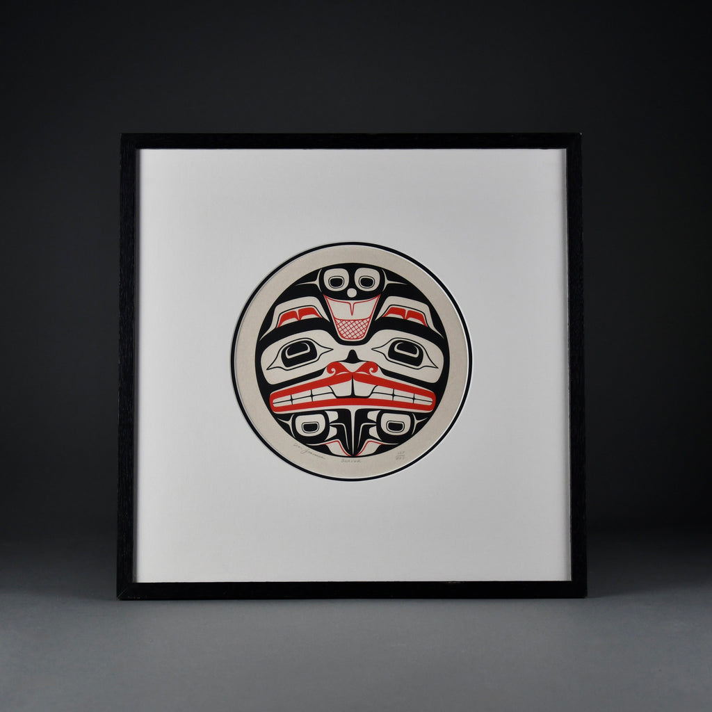 Don Yeomans Beaver 1980 haida serigraph - Art