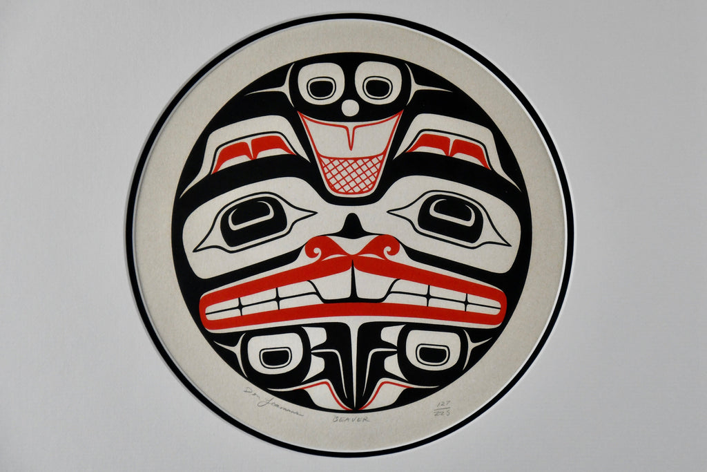 Don Yeomans Beaver 1980 haida serigraph - Art
