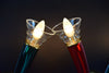 Ducale hand blown green and red Murano glass sconces by VeArt 1970 - Lighting