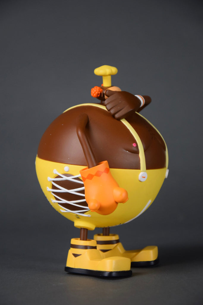 Early 2000 limited edition bj.bowl designer toy by brothersfree - Art Toys