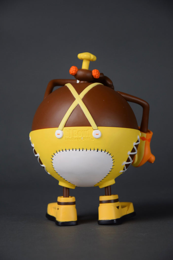 Early 2000 limited edition bj.bowl designer toy by brothersfree - Art Toys