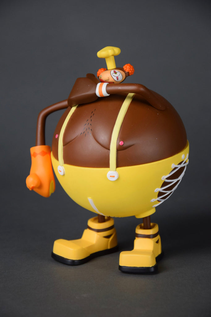Early 2000 limited edition bj.bowl designer toy by brothersfree - Art Toys