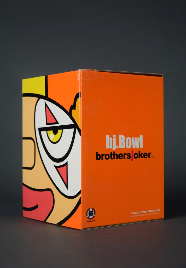 Early 2000 limited edition bj.bowl designer toy by brothersfree - Art Toys