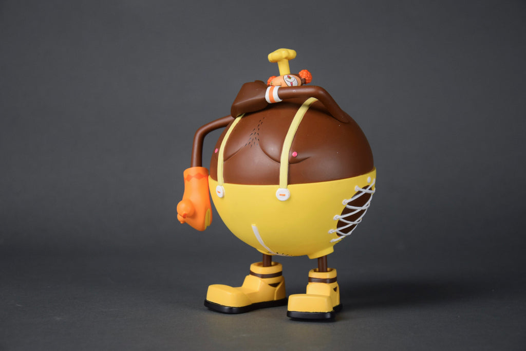 Early 2000 limited edition bj.bowl designer toy by brothersfree - Art Toys