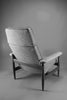 Elegant grey mid century modern lounge chair - Furniture