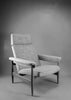 Elegant grey mid century modern lounge chair - Furniture
