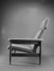 Elegant grey mid century modern lounge chair - Furniture