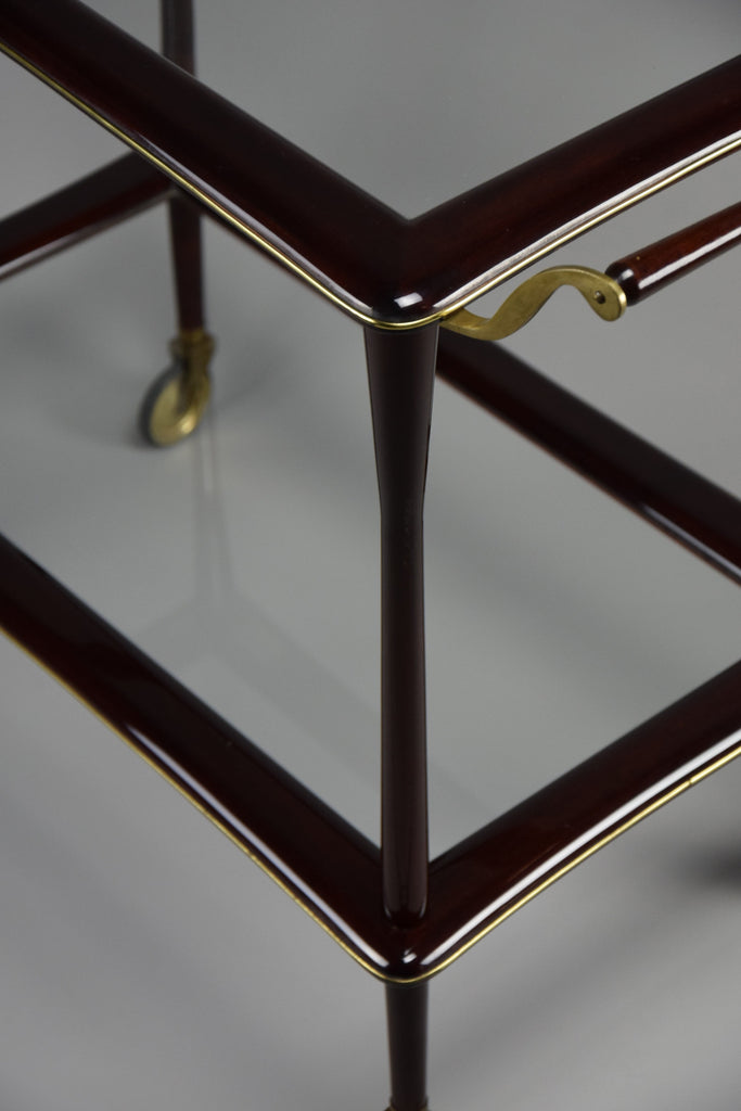 Elegant mid-century serving trolley by Ico Parisi. - Furniture