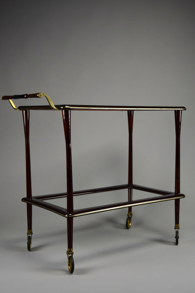 Elegant mid-century serving trolley by Ico Parisi. - Furniture