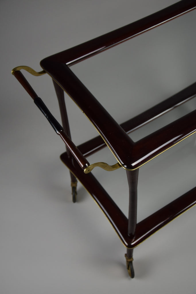 Elegant mid-century serving trolley by Ico Parisi. - Furniture