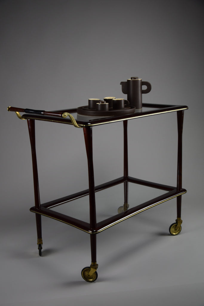 Elegant mid-century serving trolley by Ico Parisi. - Furniture