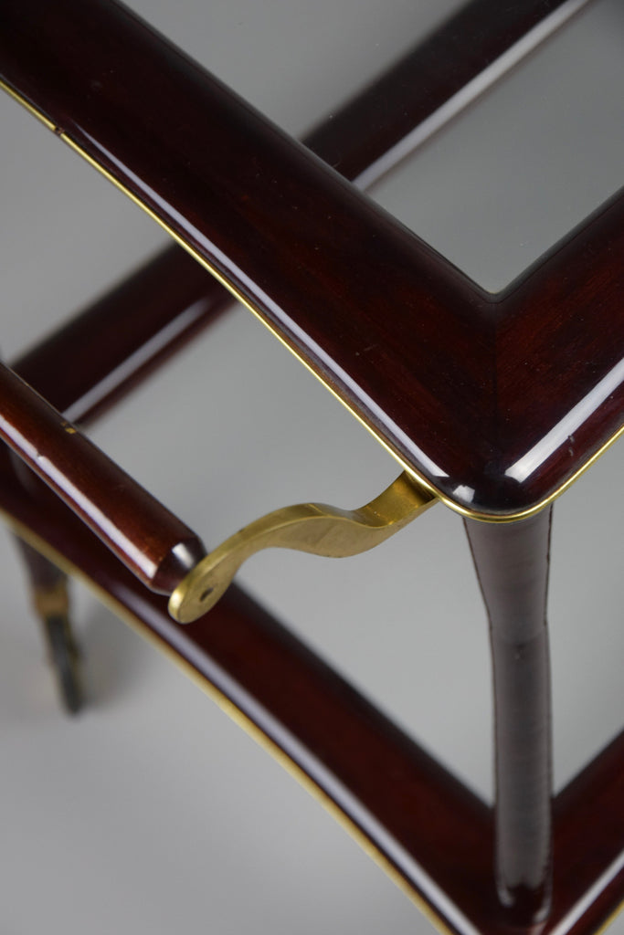 Elegant mid-century serving trolley by Ico Parisi. - Furniture