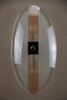 Elegant pair of 1960s Italian Murano glass wall sconces by Antonio Lupi - Lighting