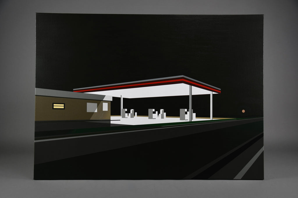 ’En Route’ by Jurriaan Molenaar acrylic on canvas 80 x 110cm - Art