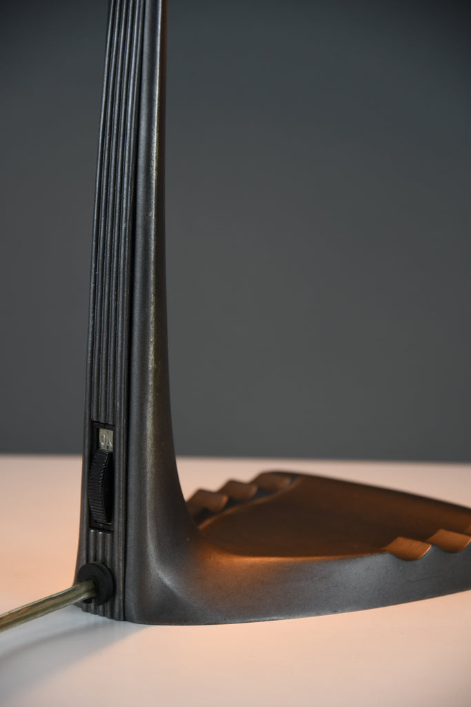 Erpé Model 52 Art Deco “Aviator” desk lamp with integrated pen tray & ashtray base, Belgium 1930s - Lighting