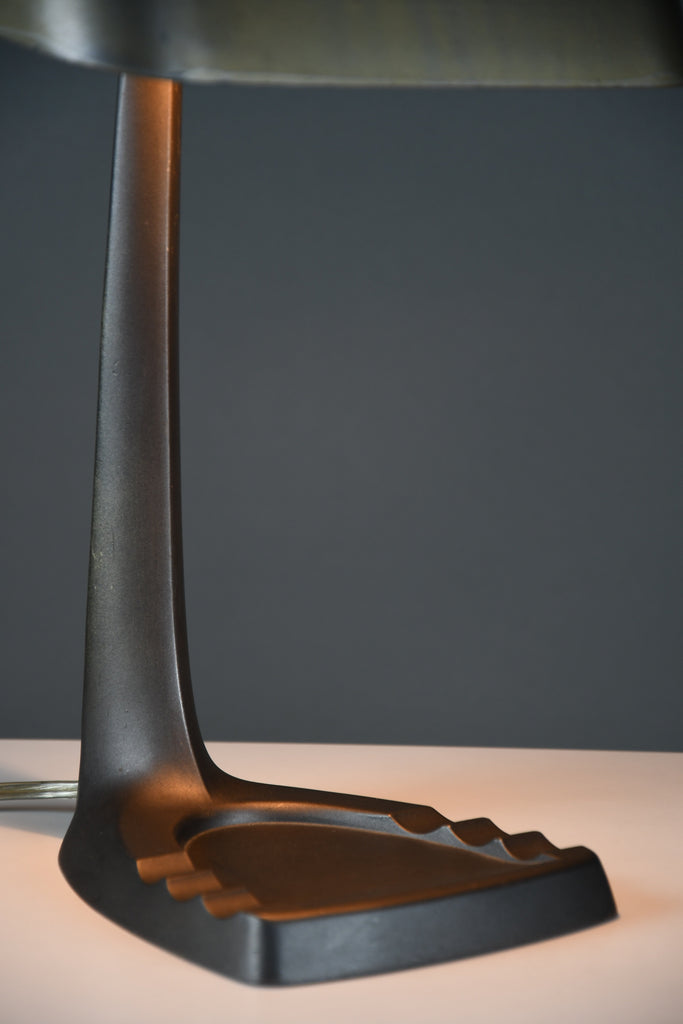 Erpé Model 52 Art Deco “Aviator” desk lamp with integrated pen tray & ashtray base, Belgium 1930s - Lighting