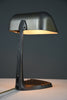 Erpé Model 52 Art Deco “Aviator” desk lamp with integrated pen tray & ashtray base, Belgium 1930s - Lighting