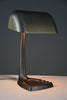 Erpé Model 52 Art Deco “Aviator” desk lamp with integrated pen tray & ashtray base, Belgium 1930s - Lighting