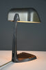 Erpé Model 52 Art Deco “Aviator” desk lamp with integrated pen tray & ashtray base, Belgium 1930s - Lighting