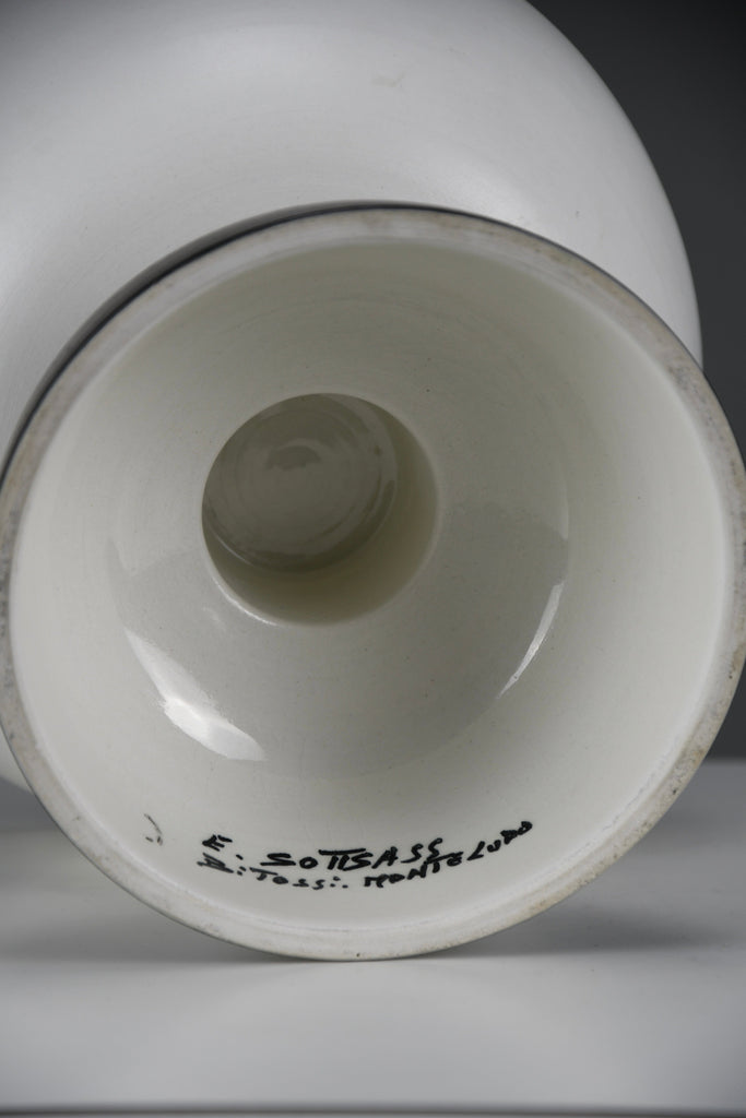 Ettore Sottsass for Bitossi Hollywood collection ceramic bowl Italy 1980s - Decor