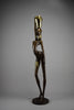 Exquisite brass and copper mid century modern African female sculpture - Art